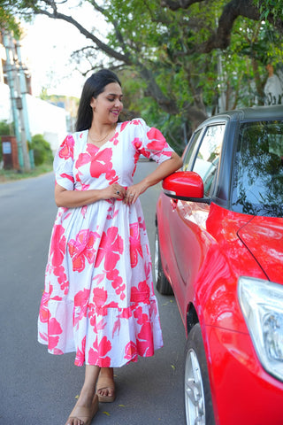 HIBISCUS | MATERNITY MAXI ANKLE LENGTH