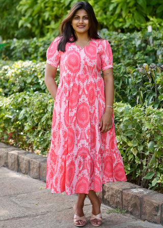 PINK PARSLEY | MATERNITY KURTI ANKLE LENGTH