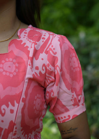 PINK PARSLEY | MATERNITY KURTI ANKLE LENGTH