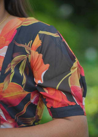 BOHEMIAN FLORAL| MATERNITY GEORGETTE MAXI ANKLE LENGTH