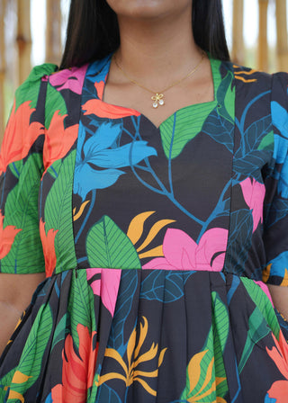 RAINFOREST BLOOM | MATERNITY MAXI ANKLE LENGTH