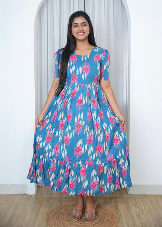 DIAMOND | MATERNITY COTTON MAXI ANKLE LENGTH