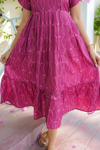 FLOWY FLORA | MATERNITY MAXI ANKLE LENGTH