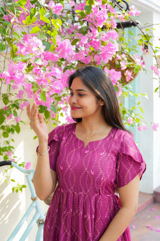 FLOWY FLORA | MATERNITY MAXI ANKLE LENGTH