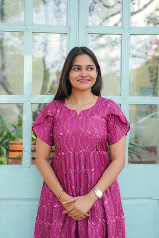 FLOWY FLORA | MATERNITY MAXI ANKLE LENGTH