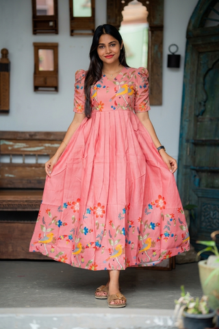 TWIN BIRDS | MATERNITY MAXI FULL LENGTH
