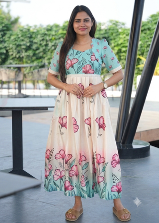 BORDER AUTUMN | MATERNITY MAXI FULL LENGTH